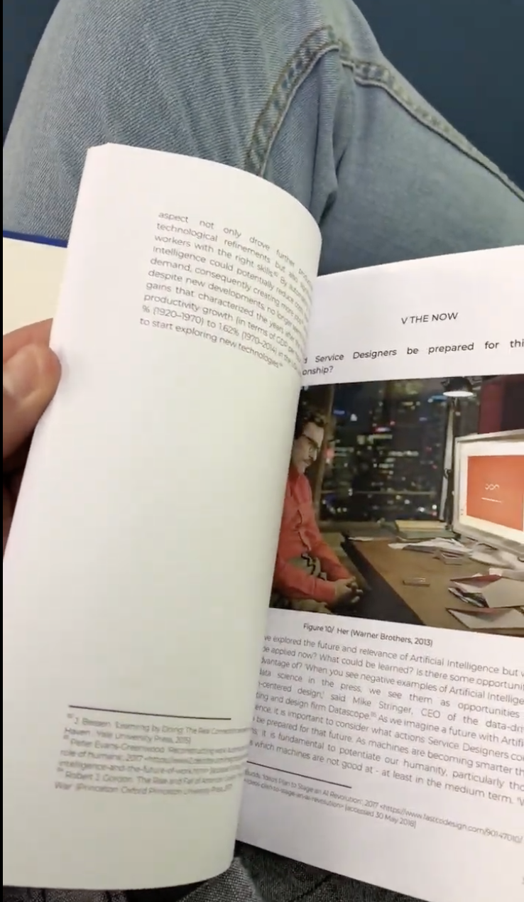 Trabajo sobre inteligencia artificial durante la maestría en Londres, 2018