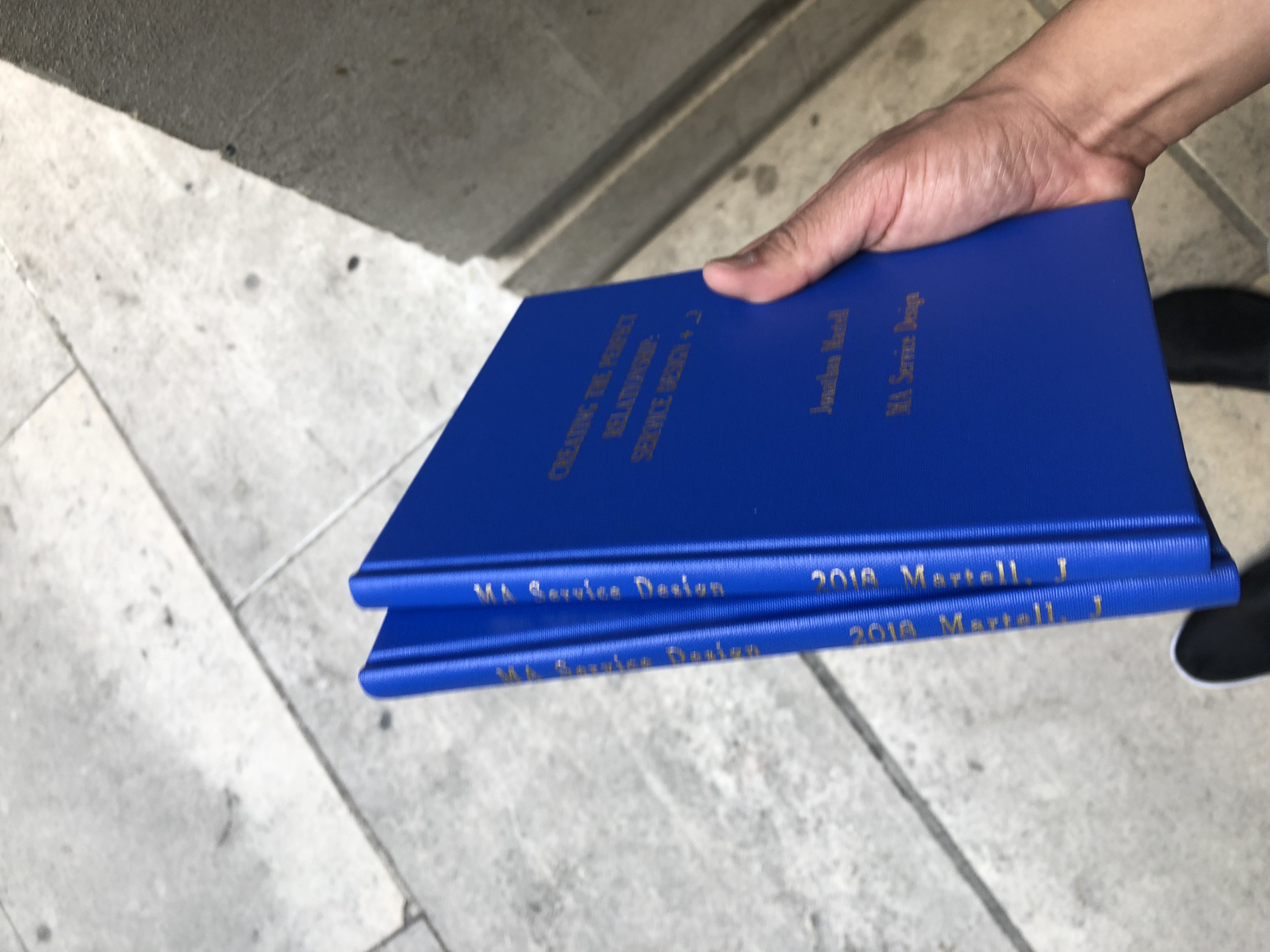 Libros de la maestría en Londres, 2018
